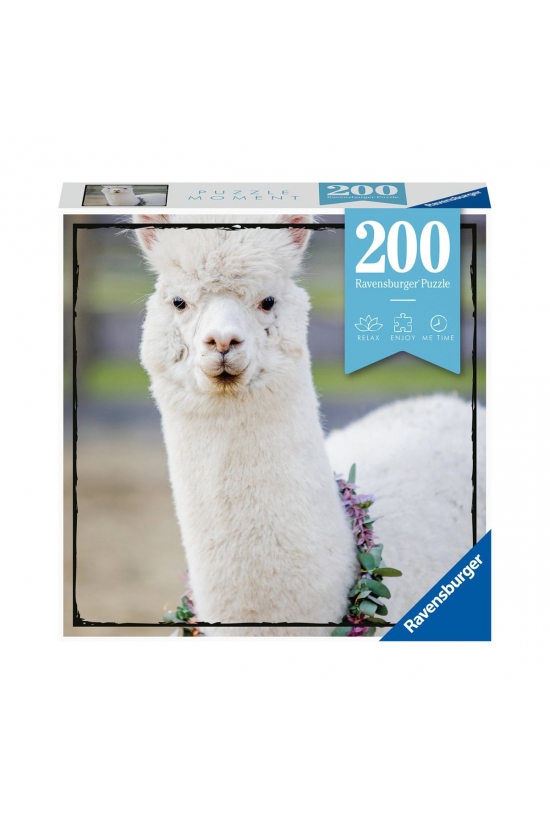 132706 Ravensburger, Alpaka Lama - 200 Parça Puzzle