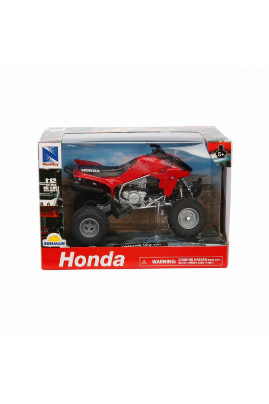 1:12 Honda TRX450R 2009 Atv Model Motor