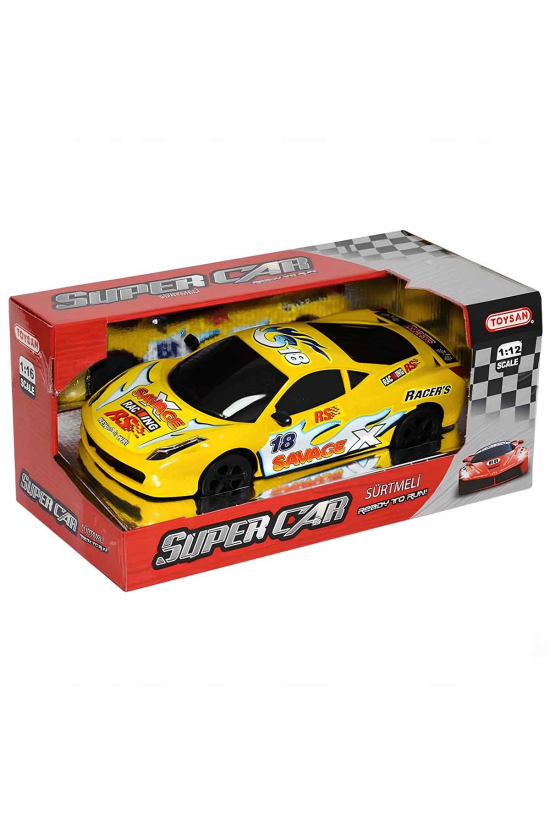 1:12 Sürtmeli Racing Super Car