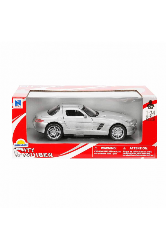 1:24 City Cruiser Mercedes Benz Sls Amg Model Araba