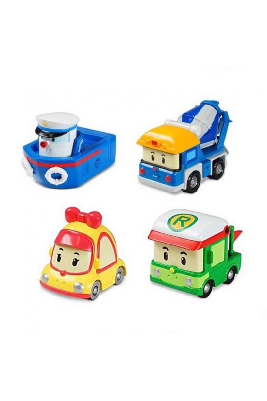 Robocar Poli Metal Araç Karakterler