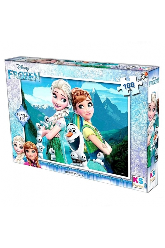 100 Parça Frozen Puzzle