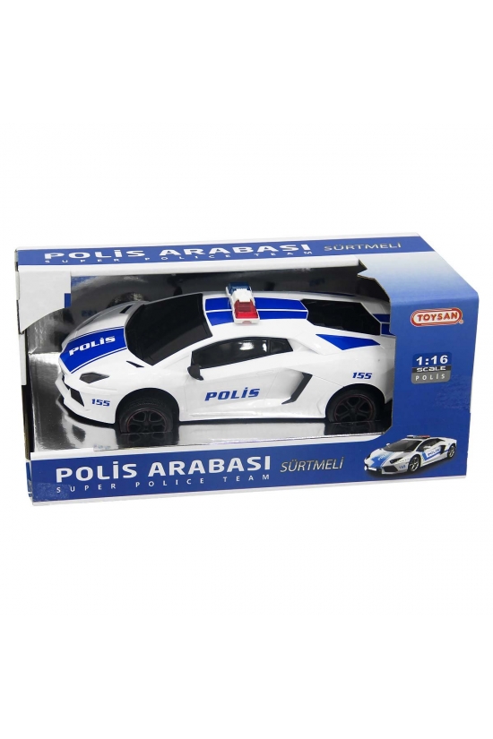 1:16 Sürtmeli Polis Arabası