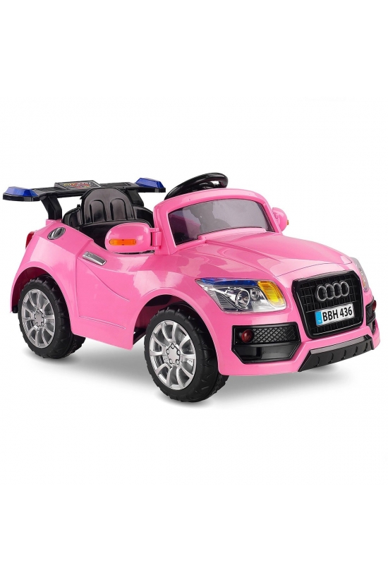 436 Audi 12V Pembe Akülü Araba