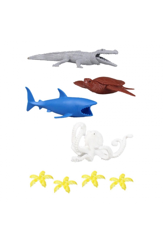 720 Toy Play 6 Parça Deniz Canlıları Figür Seti 10-20 cm