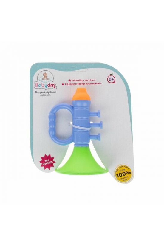 URT038-007 BABYCİM TRAMPET SESLİ ÇINGIRAK -BRL