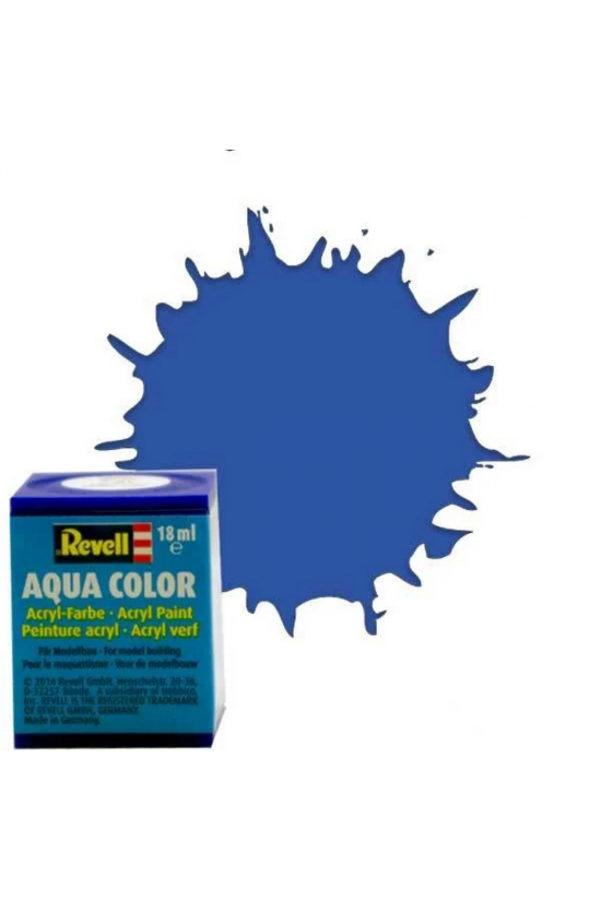 Aqua Color Blue - Mat Boya- 18 ml