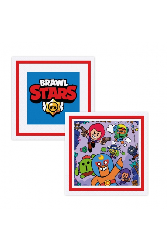 LSB4083 Brawl Stars, 16 adet Peçete 33x33cm