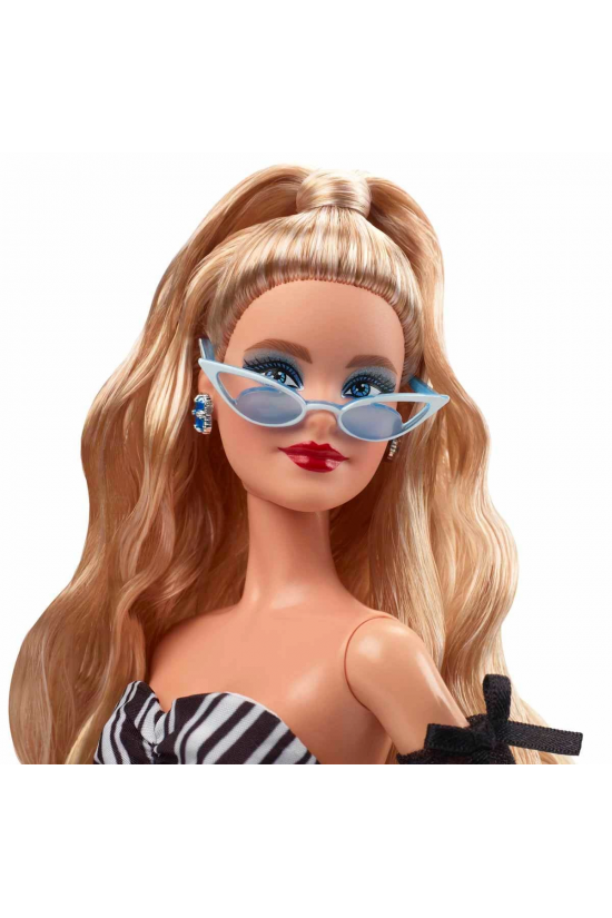 Barbie Mavi Safir 65. Yıl Dönümü Bebeği HRM58