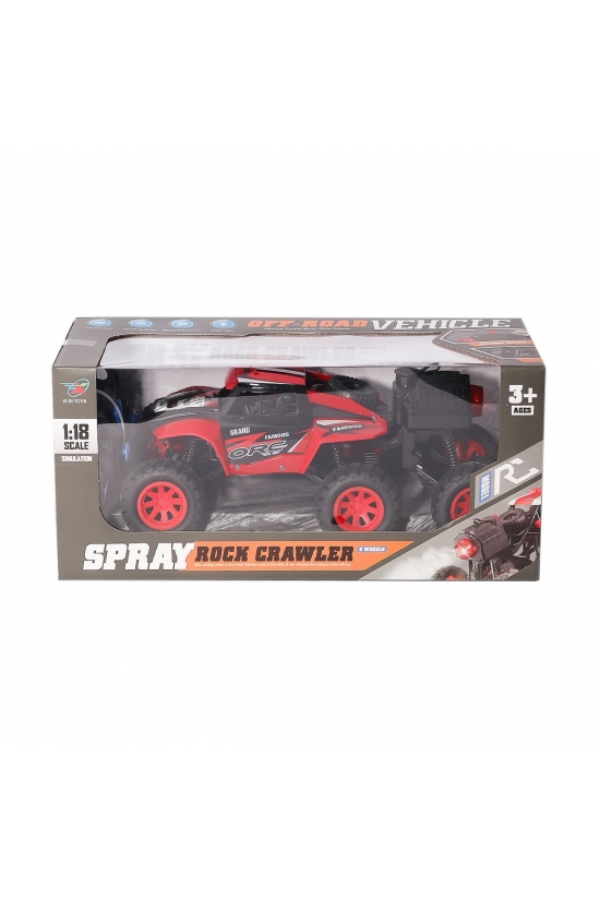 299 Kumandalı Şarjlı Duman Atan Rock Crawler Araba 1:18 -Can Oyuncak