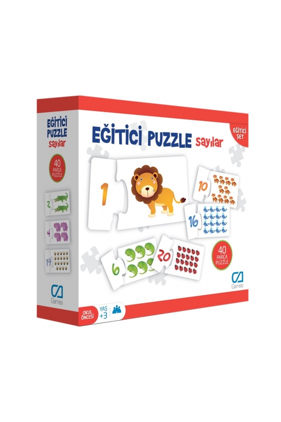 CA.5031 CA Games, Eğitici Puzzle Sayılar