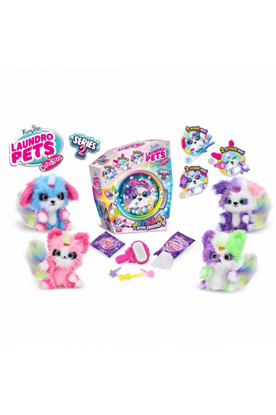 Cutekins Laundro Pets Sürpriz Peluş