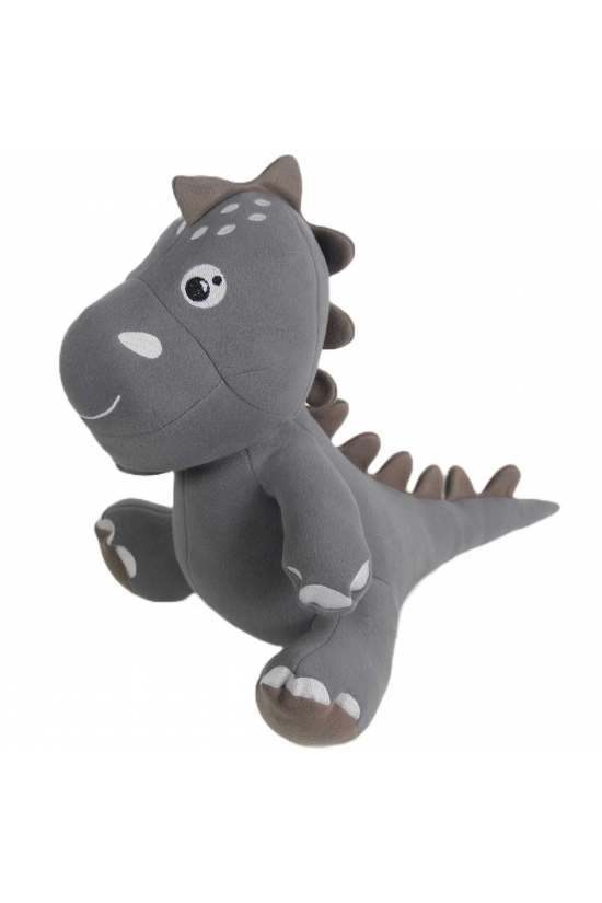 Dino Peluş Oyuncak Gri 40 cm