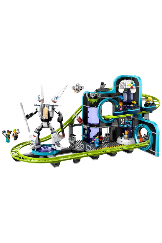 LEGO City Robot Dünyası Hız Treni Parkı 60421