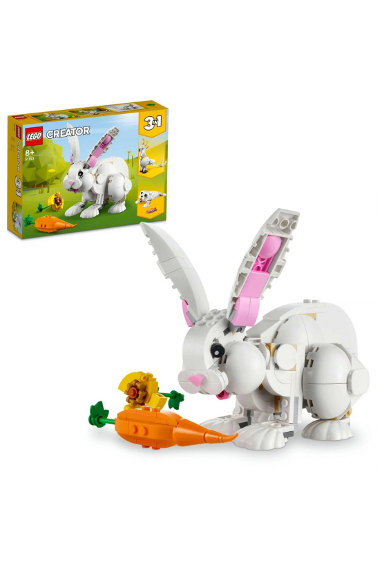 LEGO Creator 3’ü 1 Arada Beyaz Tavşan 31133