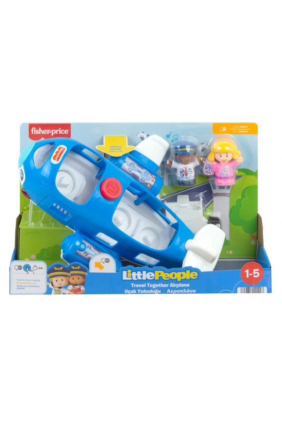 HDJ23 Fisher-Price® Little People Uçak Yolculuğu, 1-5 yaş