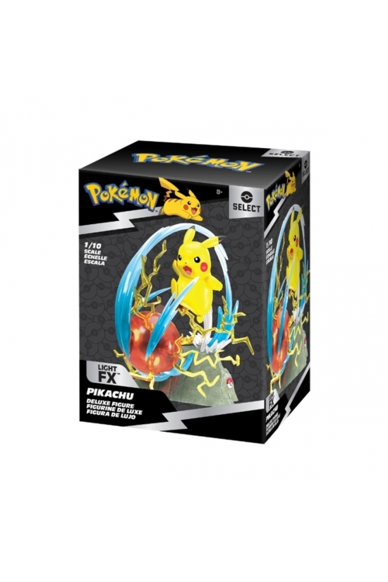 POK PKW2370 Pokemon Select Seri Lüks Koleksiyon Heykel Figür Pikachu -Necotoys