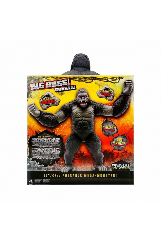 1037113 Primal Clash Büyük Patron Goril 42 cm -Sunman